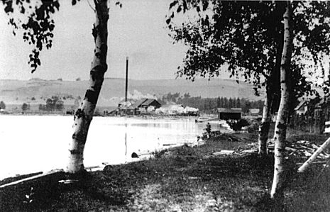 Lumber Mill Near Glen Arbor